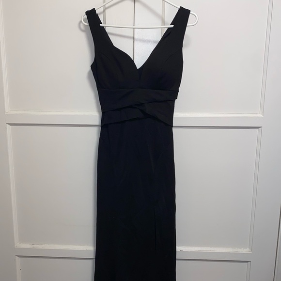 Emerald Sundae Dresses & Skirts - Emerald Sundae Small Black Elegant Sleeveless Maxi Dress